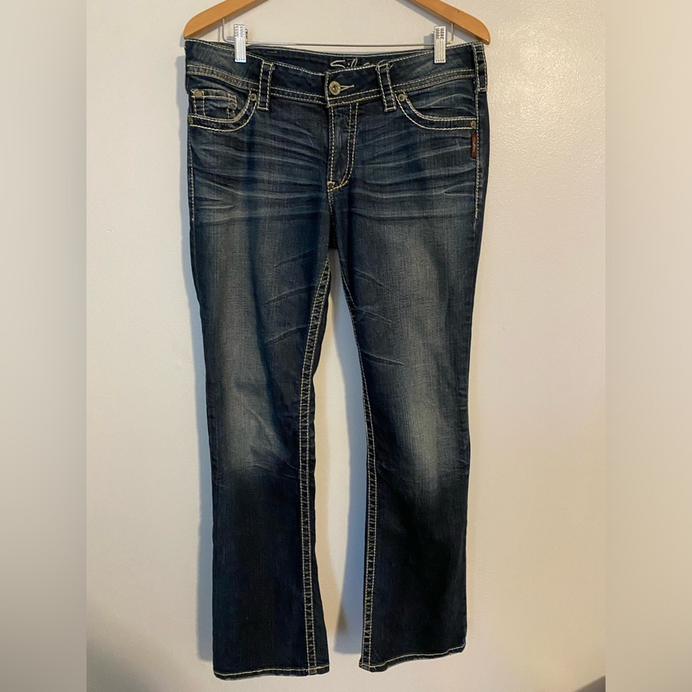 Silver jeans w31/33 suki surplus 17”